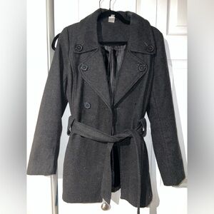 Classic Gray Trench Coat